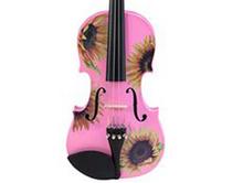Childrens Violin | Pink Sunflower Childrens Violin